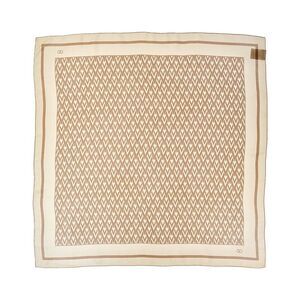 Valentino Silk Scarf, Beige